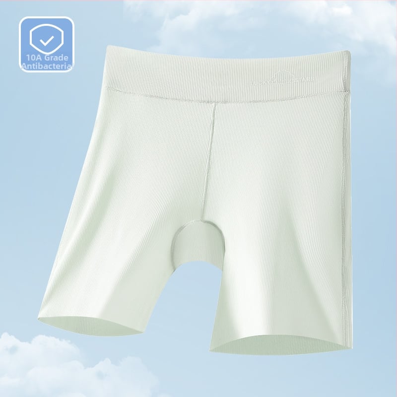 Pantaloni de siguranță pentru fete, din material ice-silk, lenjerie pentru copii anti-expoziție, pantaloni de bază 3-in-1 pentru fetițe de talie medie și mare, vară