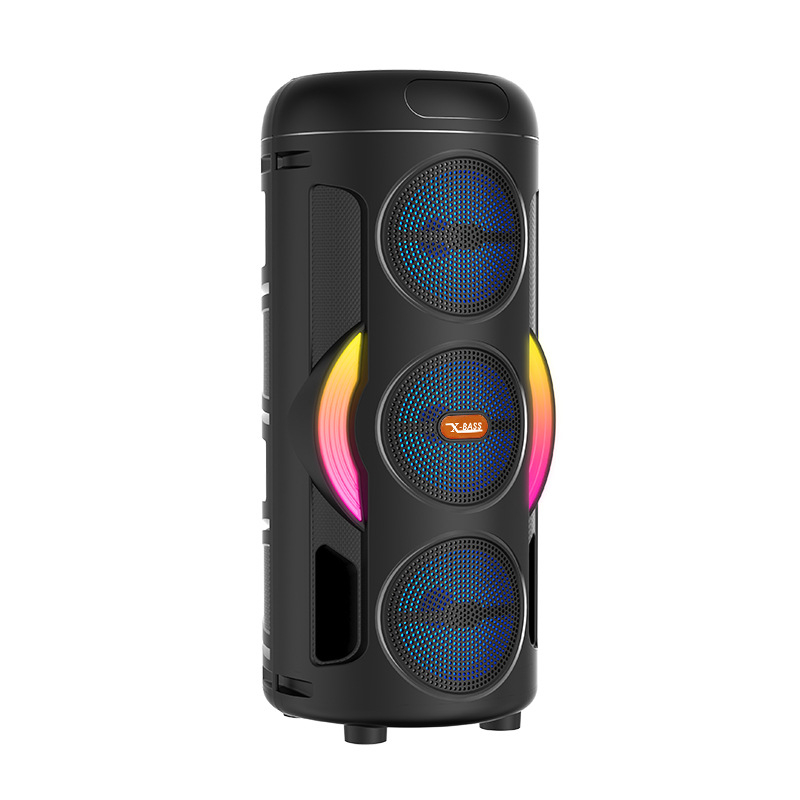 Difuzor Bluetooth RGB MZS-3302, 3 inch, wireless pentru exterior