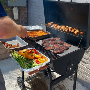 Covoraș grill antiaderent cu PTFE pentru cuptor, folie de gătit rezistentă la temperaturi înalte, pentru carne și pește