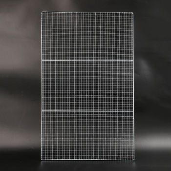 Grilaj pentru grătar, 50x80 cm, din oțel cu conținut scăzut de carbon, zincare la rece, potrivit pentru restaurante de grătare și picnicuri