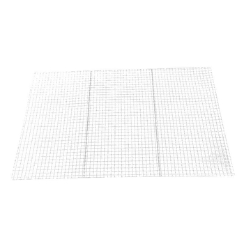 Grilaj pentru grătar, 50x80 cm, din oțel cu conținut scăzut de carbon, zincare la rece, potrivit pentru restaurante de grătare și picnicuri