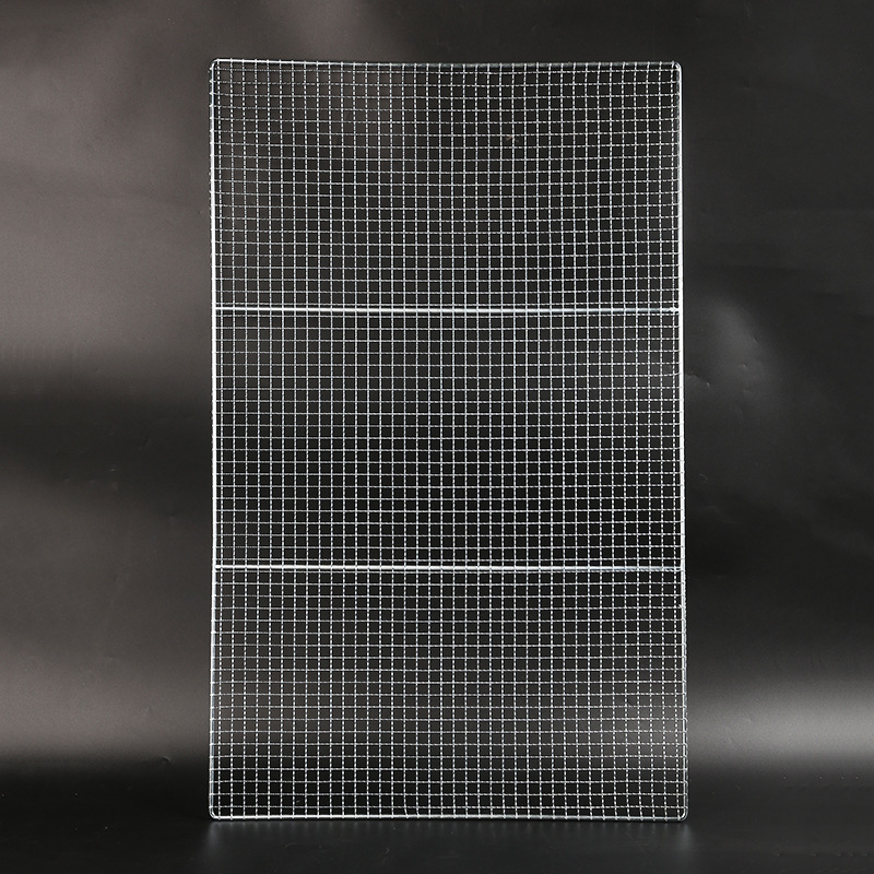 Grilaj pentru grătar, 50x80 cm, din oțel cu conținut scăzut de carbon, zincare la rece, potrivit pentru restaurante de grătare și picnicuri