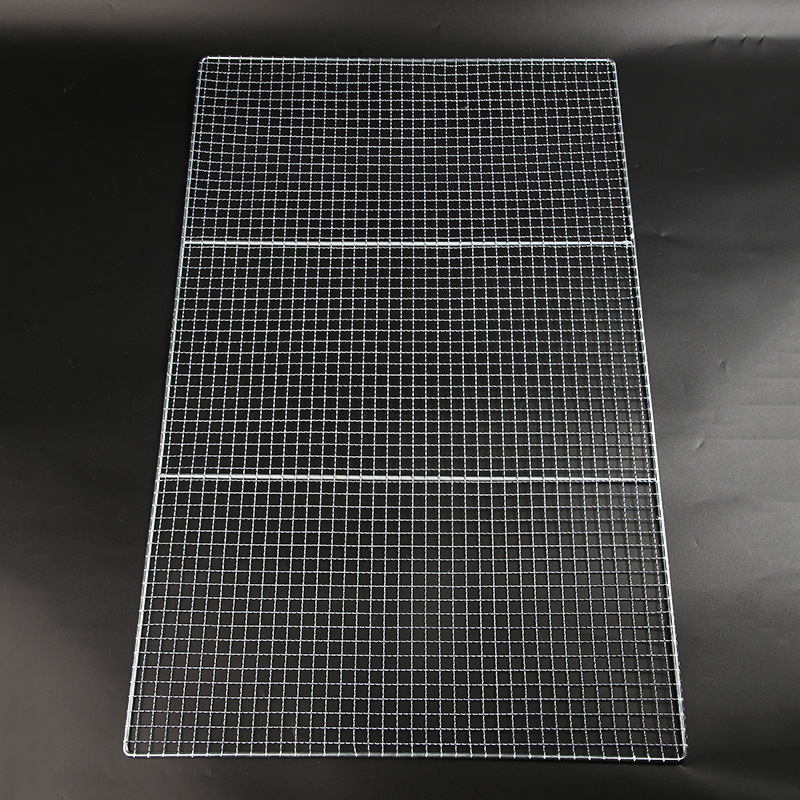 Grilaj pentru grătar, 50x80 cm, din oțel cu conținut scăzut de carbon, zincare la rece, potrivit pentru restaurante de grătare și picnicuri