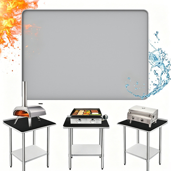 Blackstone Grill Mat, silicon de calitate alimentară, impermeabil și ignifug, izolație pentru gătit în aer liber și camping, covoraș multifuncțional