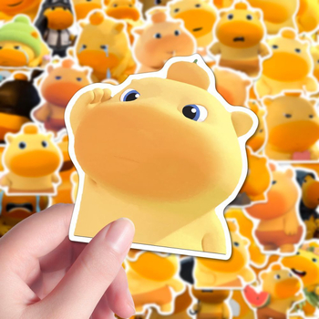252 stickere capybara, expresii drăguțe desen animate, set autocolante pentru caiet DIY, rezistente la apă