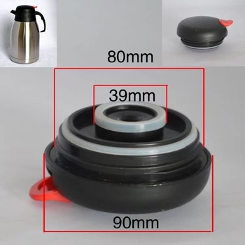 Cap plat pentru oală de cafea, capac izolat, capac etanș, accesoriu portabil pentru oală