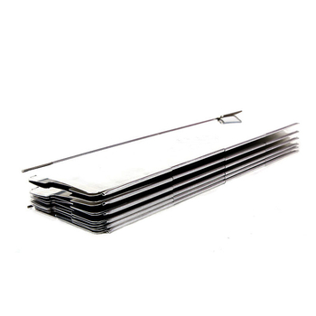 Ecran de protecție împotriva vântului din aluminiu, set de 8 panouri, pentru grătar în aer liber, drumeții și camping