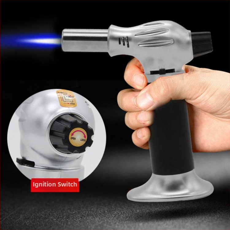 Vetruodolný horák na grilovanie GF906 s horákom na zváranie na skvapalnený plyn, uhlíkovým zapaľovačom a zapaľovacou pištoľou