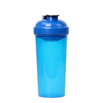 Cupă shaker din plastic, 700 ml, capacitate mare pentru sport și fitness, pentru milkshake și pudră proteică