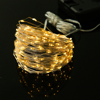 Șir de lumini LED cu sârmă de cupru, alimentare solară, control USB de la distanță, 8 moduri, pentru Crăciun, nunți, petreceri și decor de curte