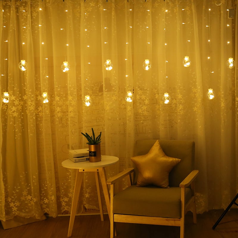 Globuri LED pentru dorințe — lumini decorative de interior pentru nunți și Crăciun