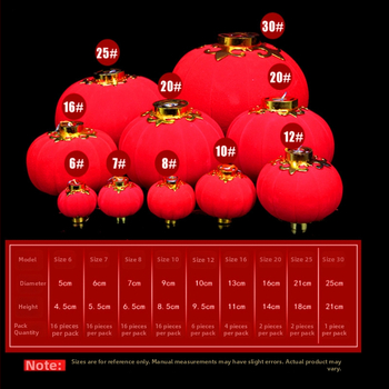 Farol decorativ Bonsai, pandant mic de agățat cu pompon, formă rotundă, pentru Festivalul de Primăvară și Anul Nou