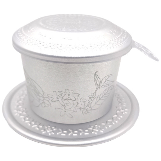 Cană din aluminiu pentru cafea drip, preparare manuală, portabilă pentru exterior și muncă