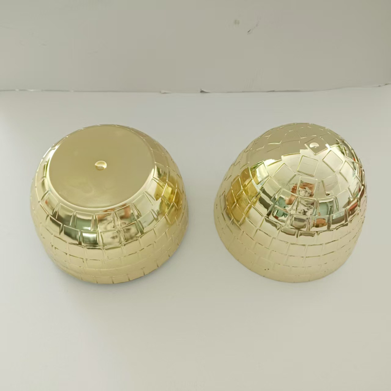 Ou de Paște deschis, coajă placată cu aur, mare, 10 inch, decor festiv, set pentru copii