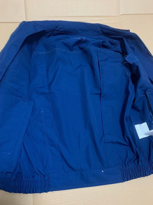 Set de echipament pentru echipajul la sol, bărbați, albastru, anti-static, rezistent la ulei, poliester-cotton.