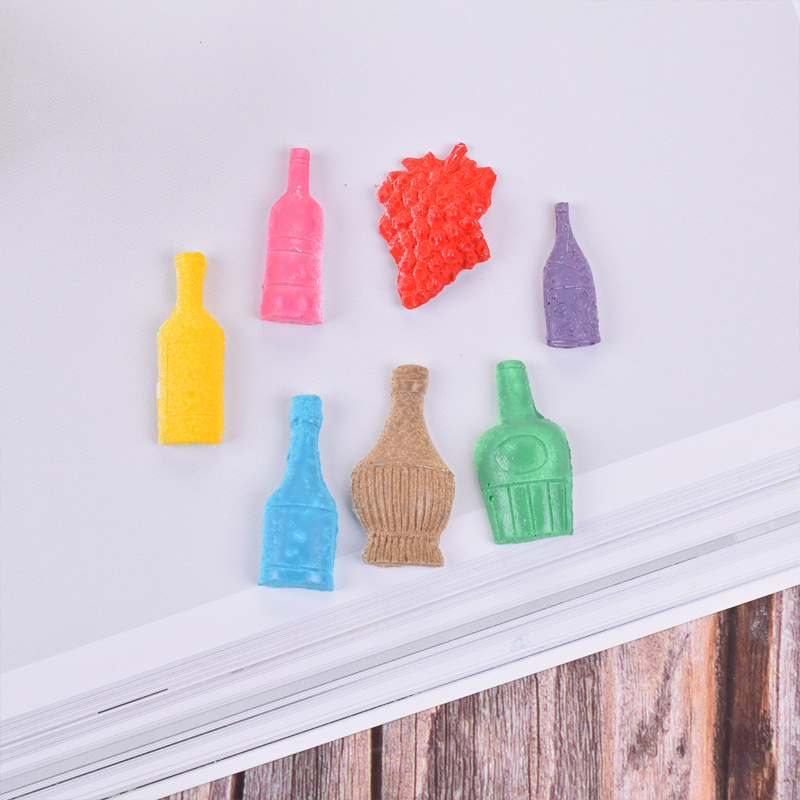 Formă din silicon în formă de sticlă de vin pentru decorarea torturilor, DIY fondant și proiecte din rășină și lut moale