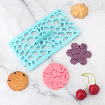 Set DIY de forme pentru prăjituri cu imprimeu piele de animal