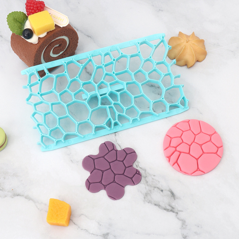 Set DIY de forme pentru prăjituri cu imprimeu piele de animal