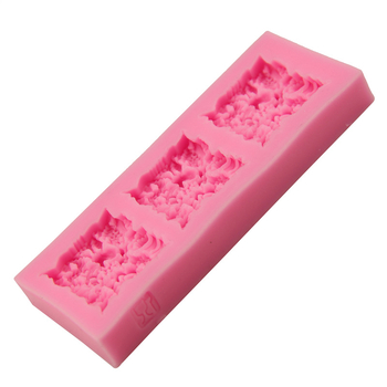 Formă de tort din silicon cu buchet de flori pentru decor DIY fondant și cofetărie, H1697