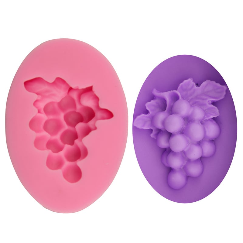 Formă din silicon pentru tort, în formă de ciorchine de struguri, pentru fondant și patiserie