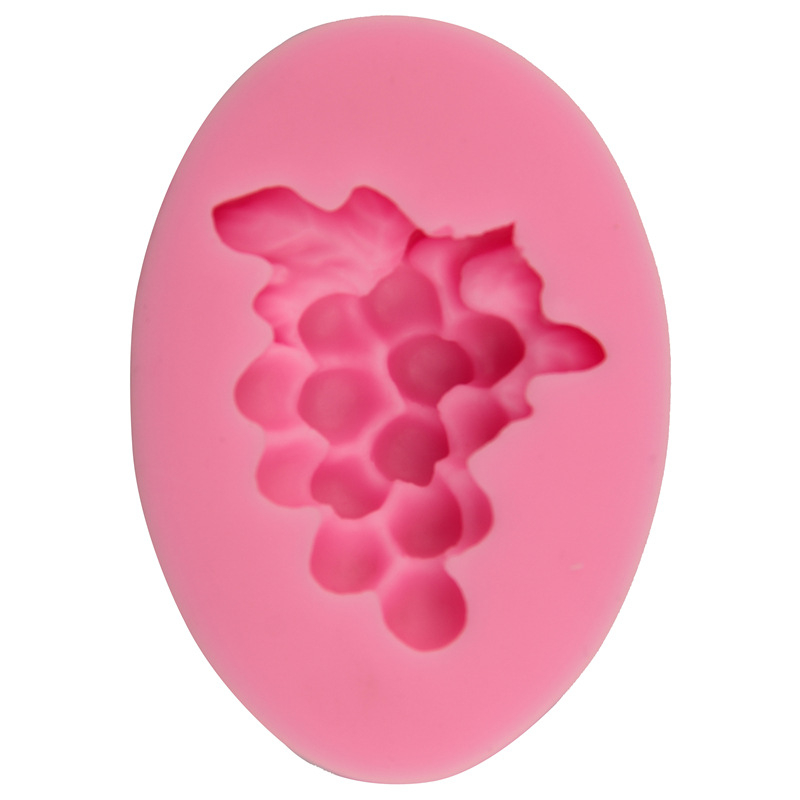 Formă din silicon pentru tort, în formă de ciorchine de struguri, pentru fondant și patiserie