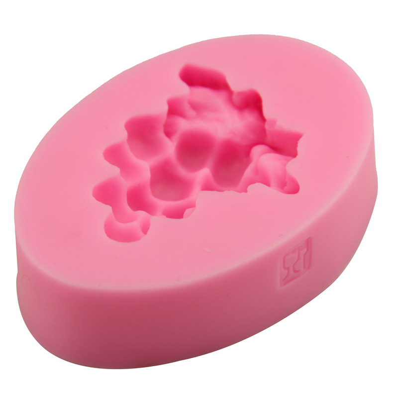 Formă din silicon pentru tort, în formă de ciorchine de struguri, pentru fondant și patiserie