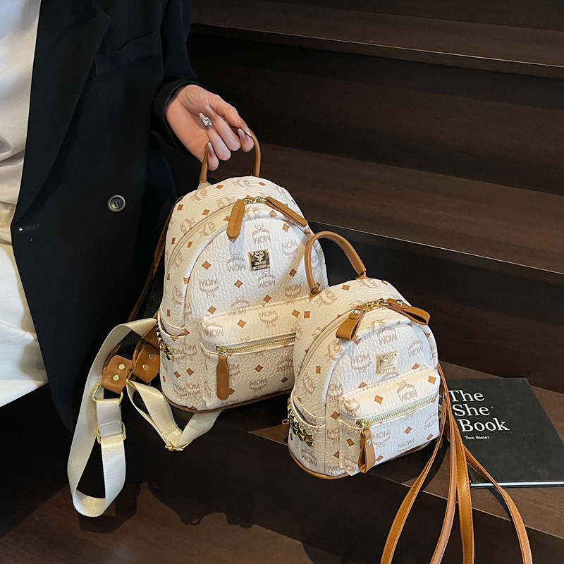 Rucsac premium cu print de înaltă calitate pentru studenți, capacitate mare, rucsac la modă 2025