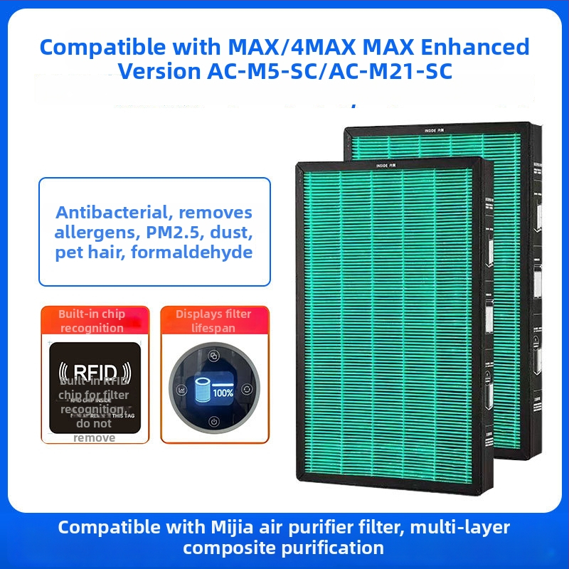 Element de filtru pentru Xiaomi Mijia Air Purifier Max – filtru 4MAX AC-M11-SC pentru îndepărtarea formaldehidei