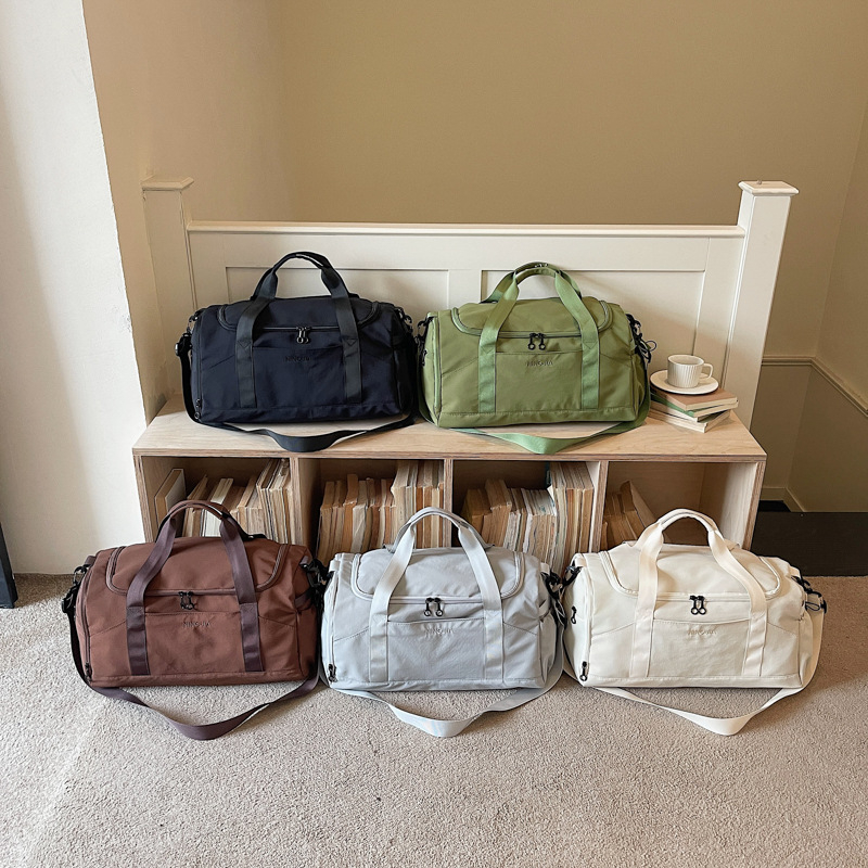Geantă sport Zhanda cu separare umed/uscat, unisex, pentru călătorii și sală, capacitate 20–35L, ușoară, material Oxford, respirabilă, impermeabilă, compartiment pentru pantofi