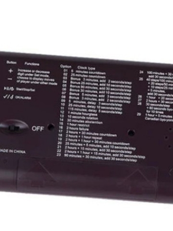 Tianfu 9903 PQ9903A Ceas electronic de șah all-in-one pentru turnee