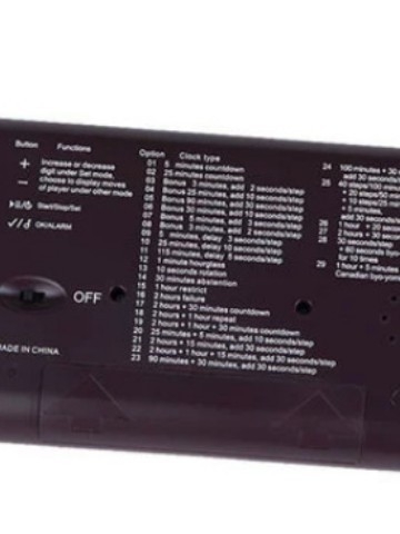 Tianfu 9903 PQ9903A Ceas electronic de șah all-in-one pentru turnee