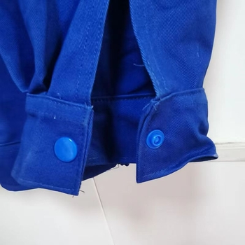 Costum de lucru din bumbac, mâneci lungi, pentru primăvară și toamnă, personalizabil cu logo, cu proprietăți de evacuare a umezelii.