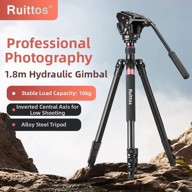 Stabilizator gimbal hidraulic pliabil pentru trepied, pentru camere DSLR și mirrorless