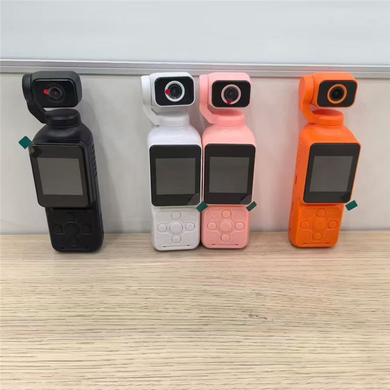Frompro Q3x cameră cu stabilizare pentru fotografii și videoclipuri, cameră de vlog compactă pentru ciclism outdoor
