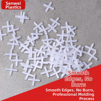 Cruce plastic pentru poziționarea rosturilor plăcilor, 1–10 mm