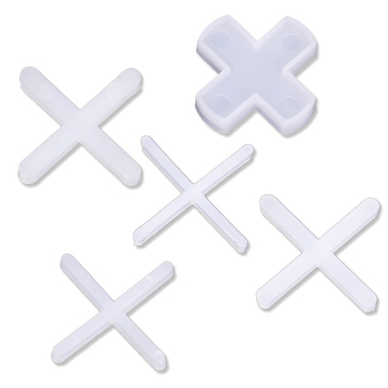 Cruce plastic pentru poziționarea rosturilor plăcilor, 1–10 mm