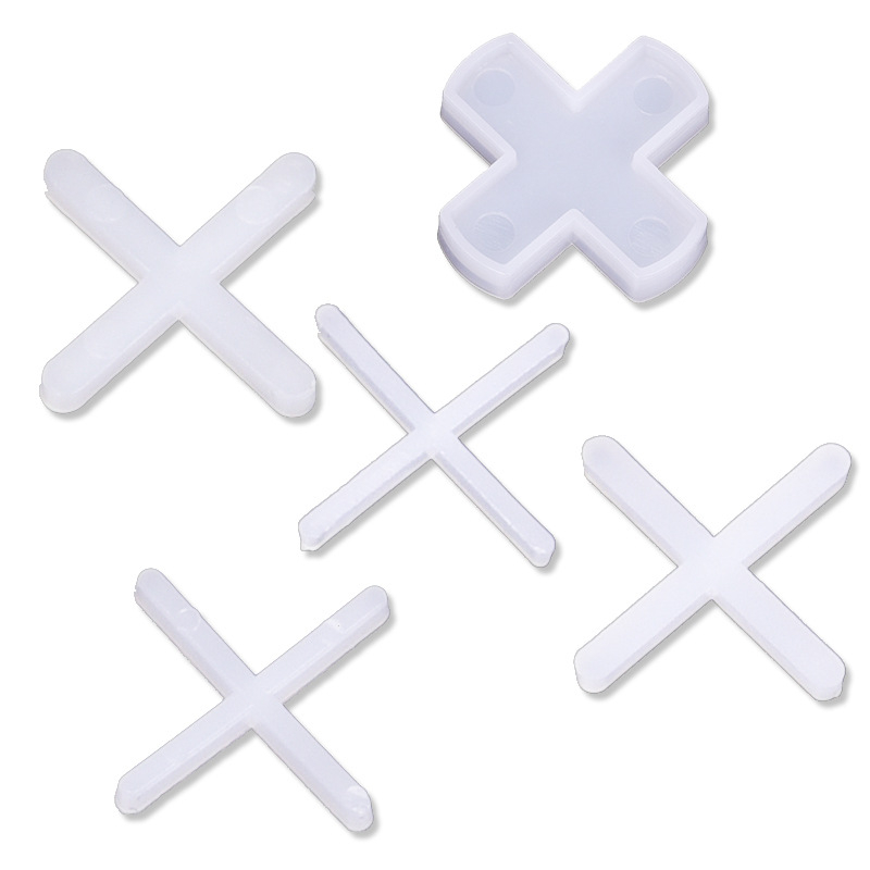 Cruce plastic pentru poziționarea rosturilor plăcilor, 1–10 mm