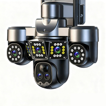 Cameră IP exterior 360° cu vizionare HD nocturnă, acces de la distanță pe telefon