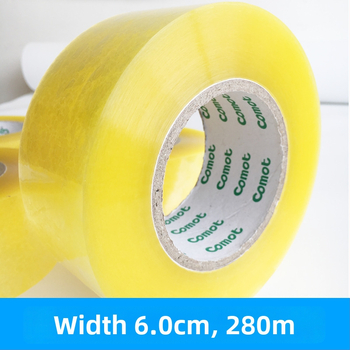 Bandă de sigilare transparentă cu mesaj de avertizare, 6.0×3.5 cm