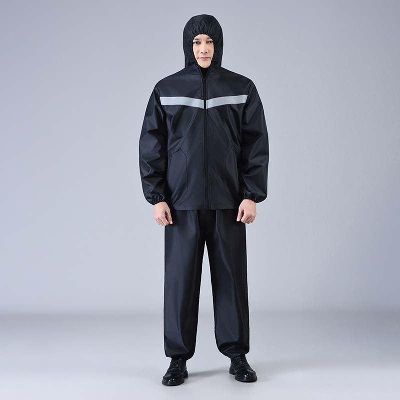Costum de protecție unisex cu glugă pentru corpul întreg, anti-praf și antiulei, croială lejeră, rezistent la uzură și la murdărie, potrivit pentru fabrici, vopsire cu spray și reparații auto, poliester.