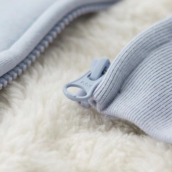 Palton de iarnă pentru copii, din fleece de lână de miel, unisex, gros, cald, cu fermoar și glugă, protecție împotriva vântului