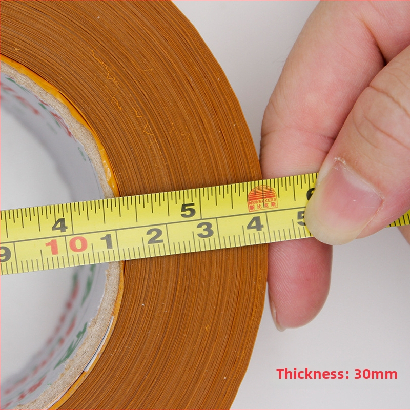 Béžová baliaca páska, šírka 55 mm, hrúbka 50 mm, dĺžka 200 yardov, silne lepiaca