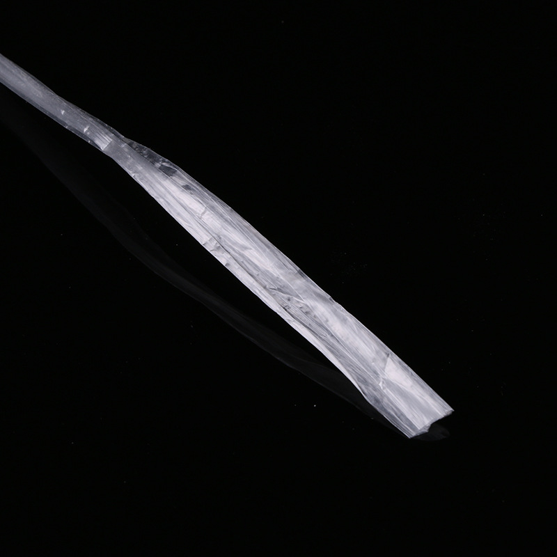 Minge de sfoară PP pentru ambalare, albă, 200 g, 160 m lungime, 4 cm lățime, 0,02 mm grosime, pentru ambalaje și haine