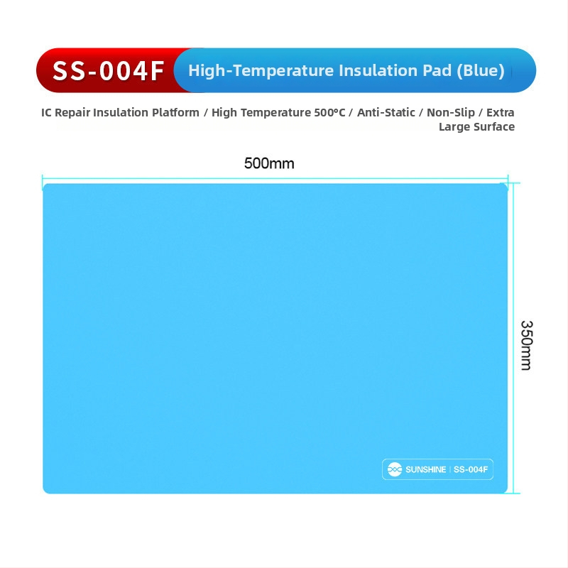 SS-004F Placă de lucru din silicon anti-statică, rezistentă la temperaturi înalte, pentru reparații la telefoane mobile