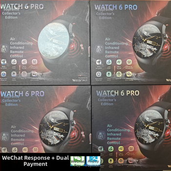 Watch6Pro ceas inteligent cu răspunsuri la mesaje, apeluri, plăți, monitorizare a sănătății și antrenament