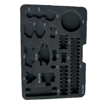 Interior EVA gravat cu inserție din burete amortizator, panou protector pentru cutii cadou și echipamente hardware, CNC