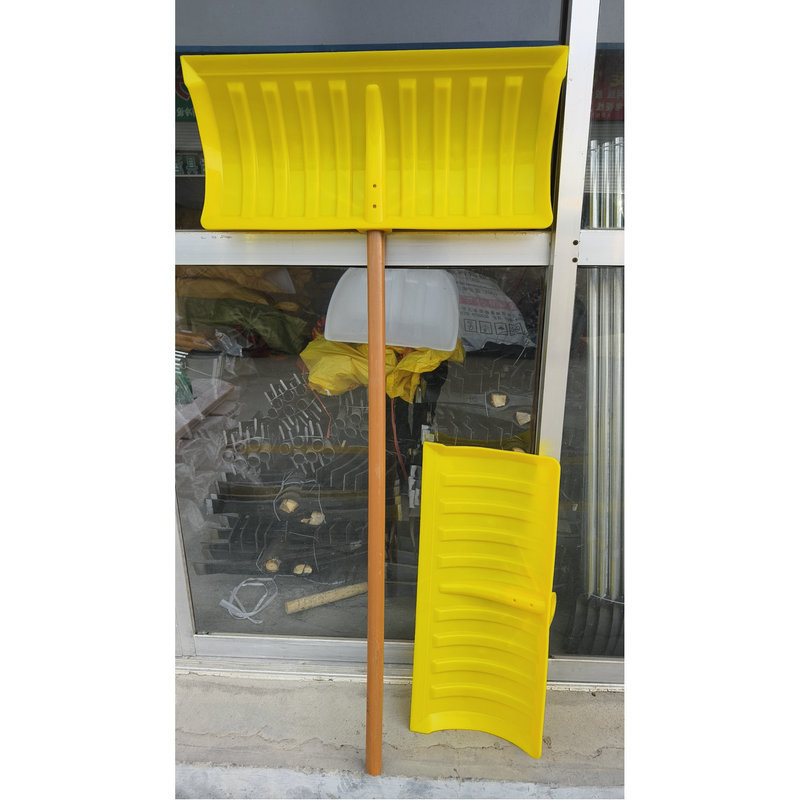Lopată de zăpadă din plastic pentru exterior, lamă îngroșată pentru iarnă, instrument mare de îndepărtare a zăpezii