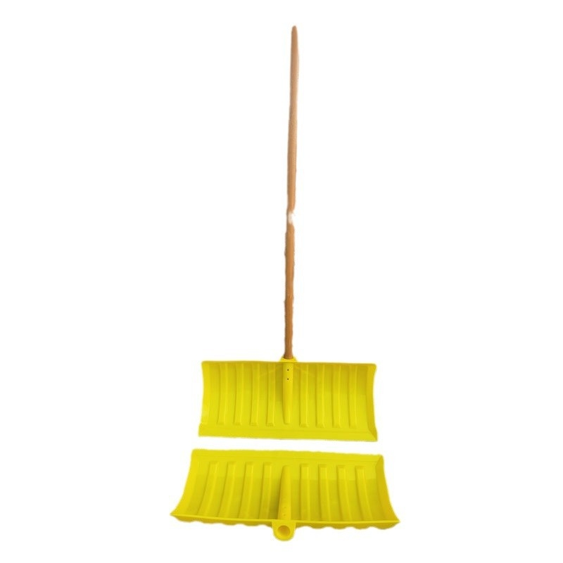 Lopată de zăpadă din plastic pentru exterior, lamă îngroșată pentru iarnă, instrument mare de îndepărtare a zăpezii