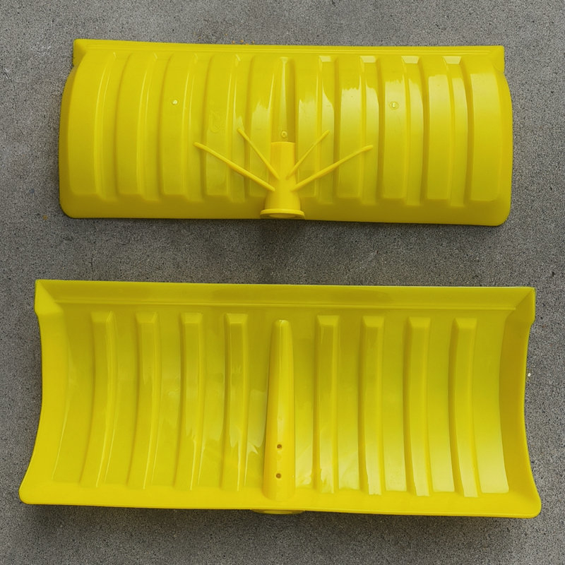 Lopată de zăpadă din plastic pentru exterior, lamă îngroșată pentru iarnă, instrument mare de îndepărtare a zăpezii
