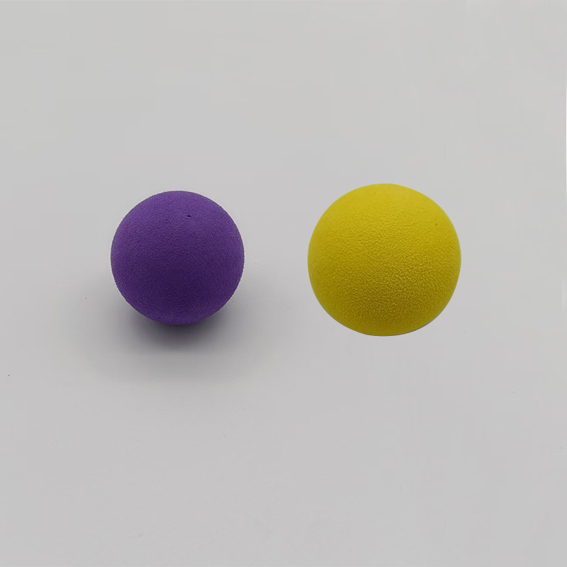 Balonase elastice EVA colorate pentru animale de companie, mingi moi din spumă EVA